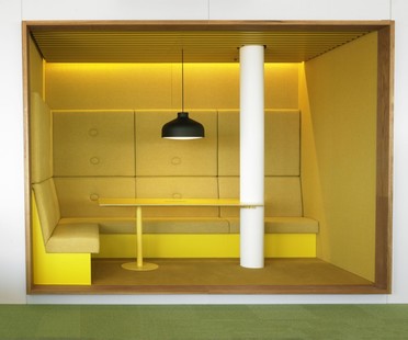 L'identità visual di Swedbank negli interni progettati da Tengbom