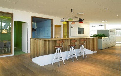 L'identità visual di Swedbank negli interni progettati da Tengbom
