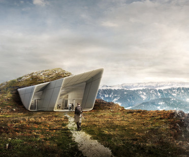 Messner Mountain Museum Corones, architettura e natura.