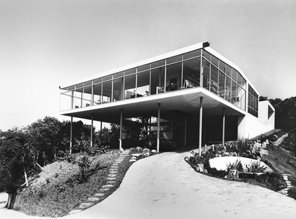 Casa de Vidro, São Paulo, 1949-1951, Vista esterna appena dopo la realizzazione 