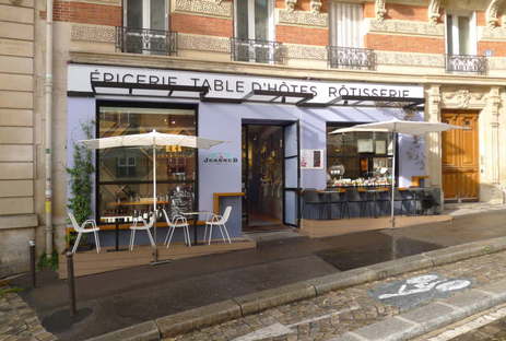 C comme C, ristorante Jeanne B a Montmatre Parigi