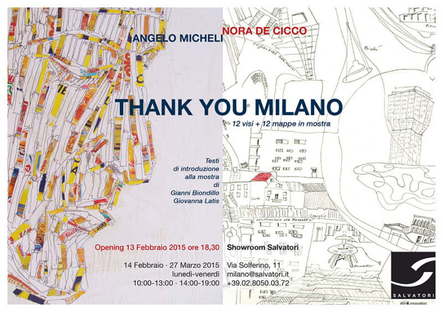 Mostra Thank You Milano  - Angelo Micheli e Nora De Cicco 