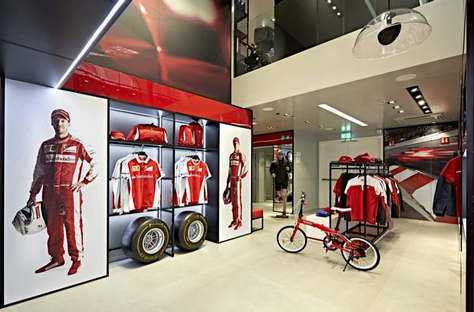 Massimo Iosa Ghini Ferrari Flagship Store Milano