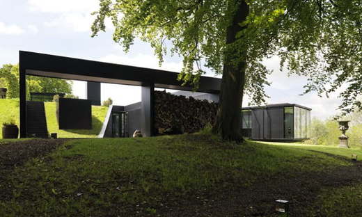 Villa in Chilterns: sulle tracce di Mies Van Der Rohe