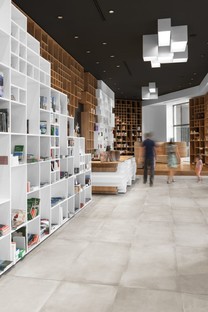 Ts 360 la libreria slovena a Trieste di SoNo Arhitekti