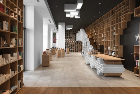 Ts 360 la libreria slovena a Trieste di SoNo Arhitekti