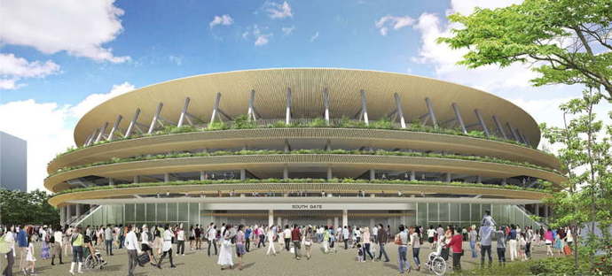 Kengo Kuma Progetta Stadio Olimpico Tokyo sostituisce Zaha Hadid