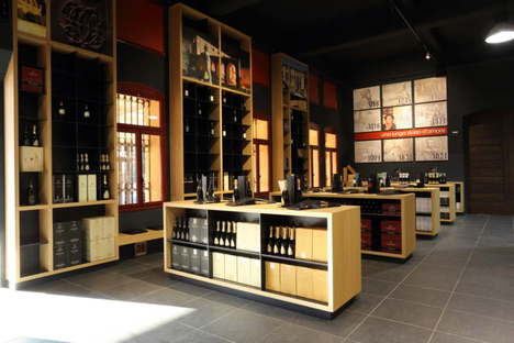 Wine Shop Collalto Store vino tra architettura e tradizione