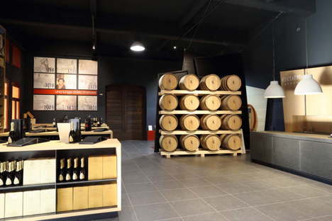 Wine Shop Collalto Store vino tra architettura e tradizione