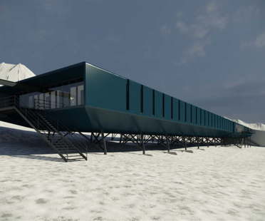 Estúdio 41 Iniziata costruzione della Stazione Antartica Ferraz