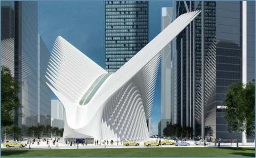 Calatrava The Oculus World Trade Center Transportation Hub
