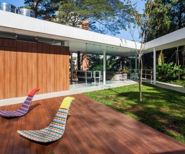 FGMF Architects Casa con patio a San Paolo Marquise House
