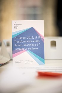 Video del Workshop n.2 Interactives surfaces FAB Berlin