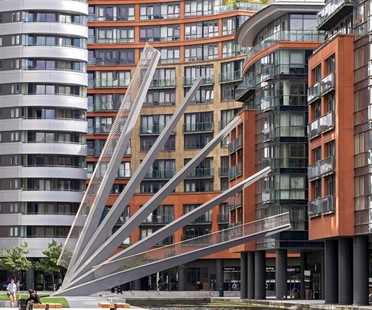 Knight Architects Ponte Pedonale Merchant Square Bridge Londra