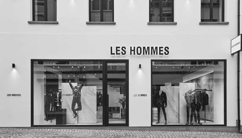 Piuarch Les Hommmes flagship store Anversa
