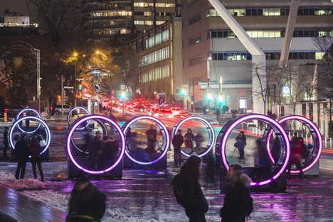 Luminothérapie Loop Ruote giganti e giochi di luce a Montréal