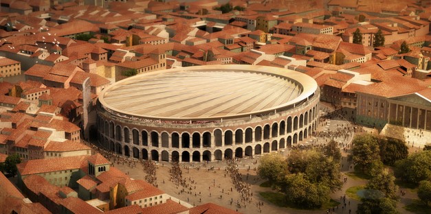 gmp e sbp La nuova copertura dell'Arena di Verona