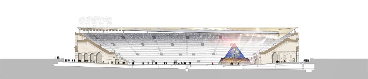 gmp e sbp La nuova copertura dell'Arena di Verona