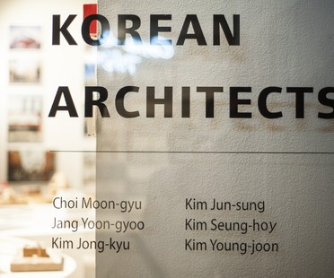 Sei architetti coreani a SpazioFMG