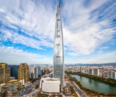 Il 5 grattacielo più alto del mondo: Lotte World Tower Seoul