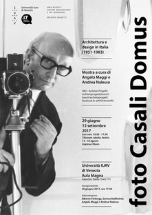 Mostra foto Casali Domus architettura e design in Italia 1951-1983
