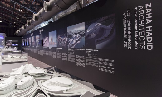 Mostra Global Design Laboratory Zaha Hadid Architects a Taipei