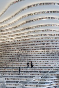 MVRDV Tianjin Binhai Library un oceano di libri