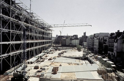 Mostra Renzo Piano et Richard Rogers Centro Pompidou Parigi