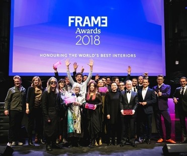 Interior design vincitori del Frame Awards al Westergasfabriek Amsterdam 