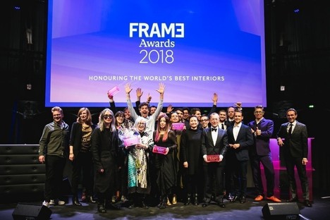 Interior design vincitori del Frame Awards al Westergasfabriek Amsterdam 