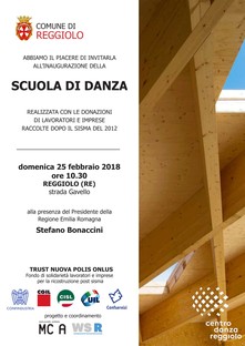 Mario Cucinella Scuola di Danza a Reggiolo