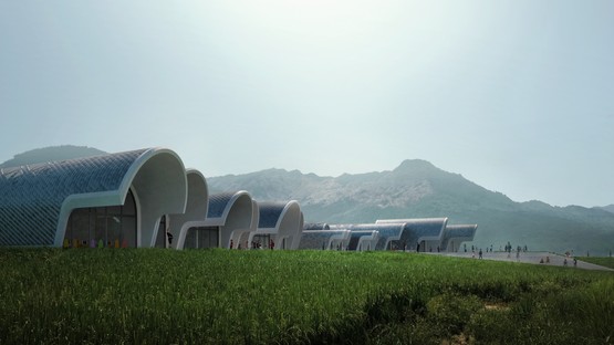 Zaha Hadid Architects Lushan Primary School tra la Cina e Milano