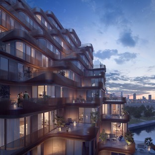 Aquabella e Aqualuna due progetti residenziali di 3XN Architects per Toronto
