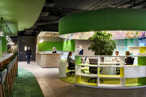 Evolution Design ha creato per Sberbank degli headquarters come Google