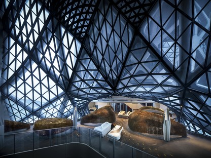 Zaha Hadid Architects Morpheus hotel at City of Dream Macao
