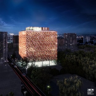 Stefano Boeri Architetti primo progetto a Tirana Cubo di Blloku