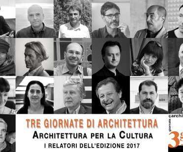 Architettura per la Cultura, Tre giornate di Architettura a Pistoia