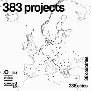 383 Architetture per EUmiesaward 2019