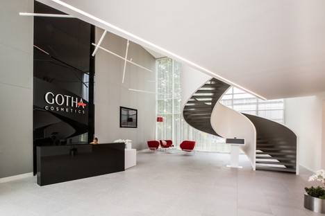 iarchitects firma la nuova iconica sede di Gotha Cosmetics