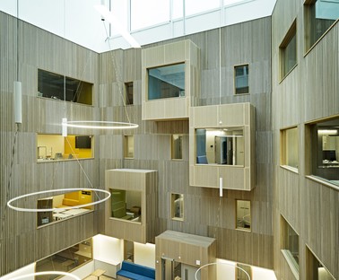 C.F. Møller Architects ampliamento del Haraldsplass Hospital Norvegia