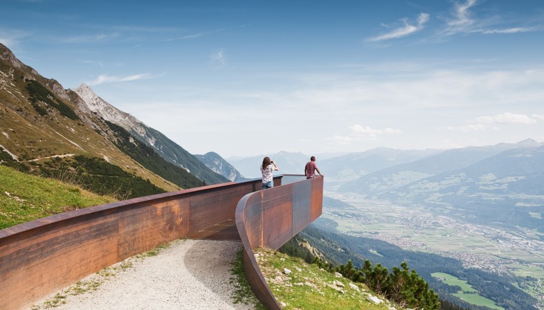 Snøhetta progetta Il sentiero delle prospettive sulla Nordkette di Innsbruck