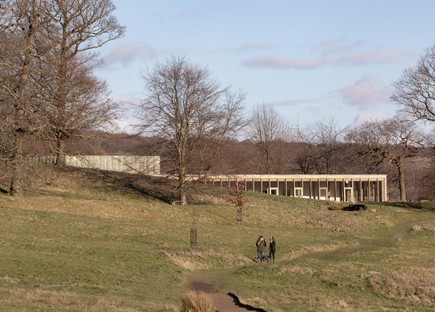 Feilden Fowles Architects centro visitatori dello Yorkshire Sculpture Park