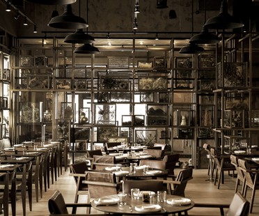 Tzuco un ristorante per Carlos Gaytán a Chicago, di Cadena Concept Design