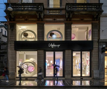 FUD di Lombardini22 progettato il nuovo store WakeUp Cosmetics a Milano