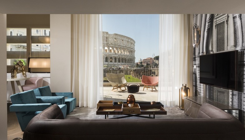 Loto Ad Project Giorgia Dennerlein Interior per Manfredi Fine Hotel Collection Roma