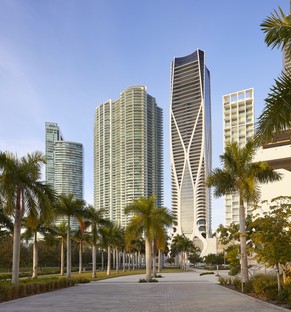 Zaha Hadid Architects One Thousand Museum un grattacielo con esoscheletro a Miami