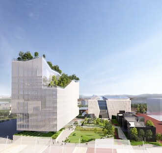 Piuarch Campus Human Technopole nuovo palazzo della ricerca per ex area Expo Milano