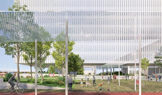 Piuarch Campus Human Technopole nuovo palazzo della ricerca per ex area Expo Milano