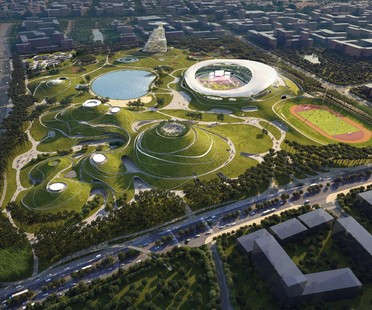 MAD Architects Architettura e paesaggio lo Quzhou Sports Park