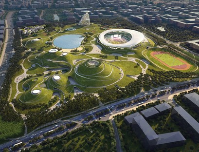 MAD Architects Architettura e paesaggio lo Quzhou Sports Park